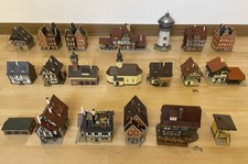 Vollmer/Faller N: Bahnhof Neuffen Gasthof Fachwerkhäuser Alpen-Kirche -gebraucht