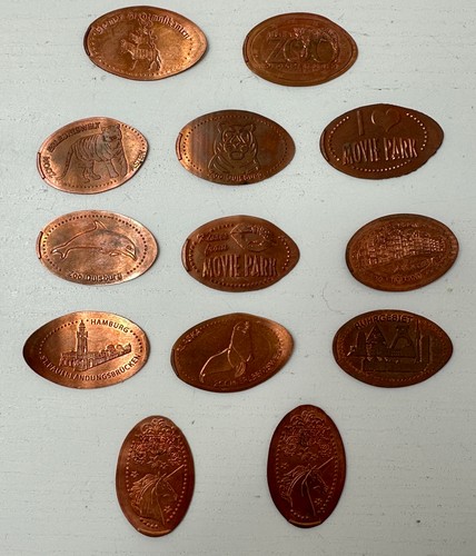 Sammlung elongated coins - sammlung,