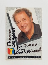 Kurt Weinzierl - Schauspieler RTL Plus - original Autogramm - ca. 15x10cm - Auto