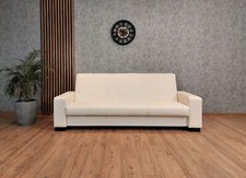Echtleder Sofa Couch mit