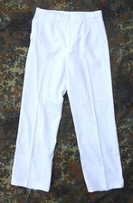 Marinehose weiss gebraucht - bw,