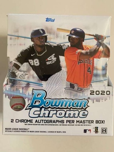 2020 bowman chrome baseball - 2020,