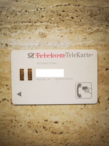 Telekom telekarte telefonkarte - telekom, telekarte/telefonkarte