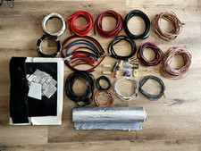 CAR HIFI SET - Strom/Lautsprecher Kabel + Dämmung + Sicherung