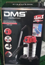 DMS NTSC-30R 4in1 Industriestaubsauger 2300W Nass/Trocken 30L beutellos Neu