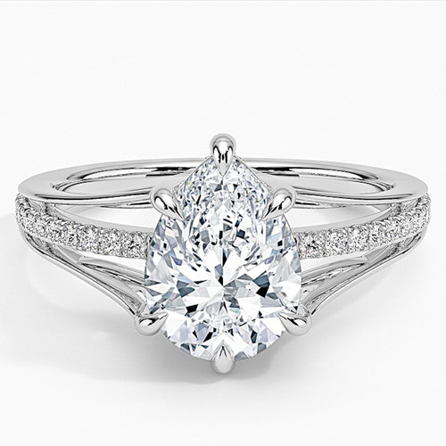 Weißgold diamant - k,
