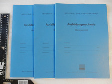 DREI NEUE Ausbildungsnachweise IHK Tätigkeitsbericht Berichtsheft Wochenbericht