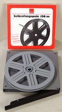 Super 8 Leerspule 120m NEU! Selbstfangspule von plawa