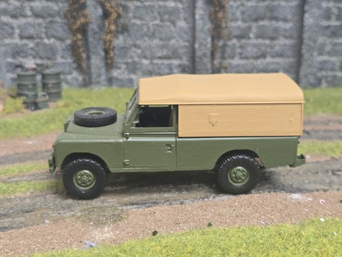 Land rover series canvas - land,