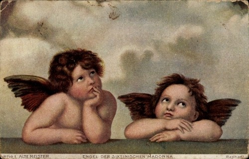 Künstler raphael alte - ak, raphael,