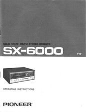 Pioneer SX-6000 Receiver