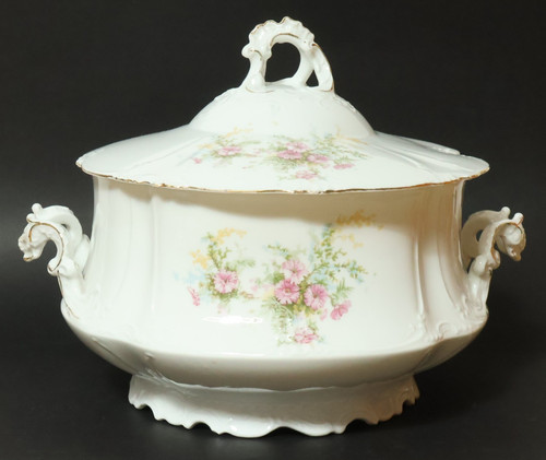 Alte jugendstil terrine - gr.,