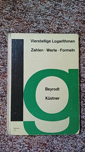 Vierstellige logarithmen - vierstellige,