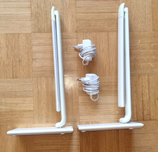 2 x Schreibtischlampe Büroleuchte LED USB- Anschluß dimmbar  Warm Kalt flexibel