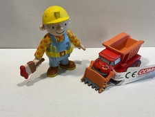 Bob der Baumeister 2 x Figur Comicfigur Maia + Borges/ Comansi mit Bagger