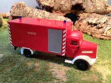 Praline Feuerwehr Gerätewagen GW, MAN Fahrgestell 1:87 H0