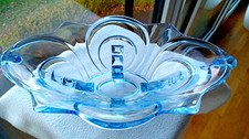 Große Glas Schale - ART DECO