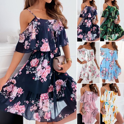 Damen sommerkleid blumen - damen,