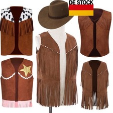 Mädchen Wildleder Fringe