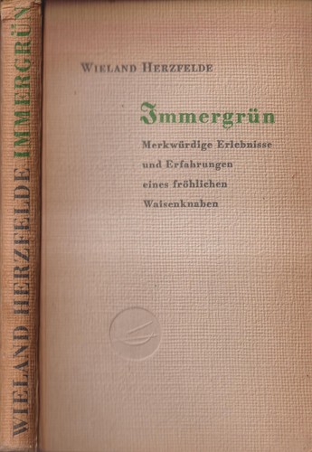 Buch immergrün herzfelde - buch:, immergrün,