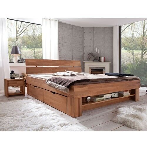 Futonbett bett kernbuche - futonbett,