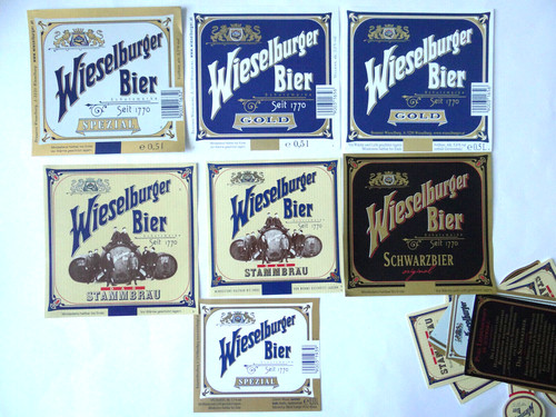 Etiketten brauerei - -,