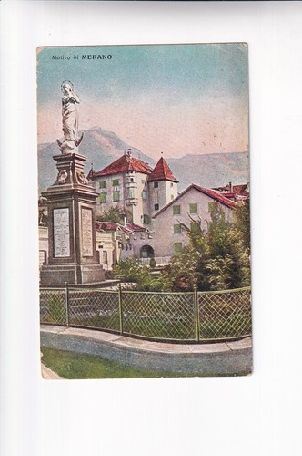 645 ansichtskarte meran di - meran,