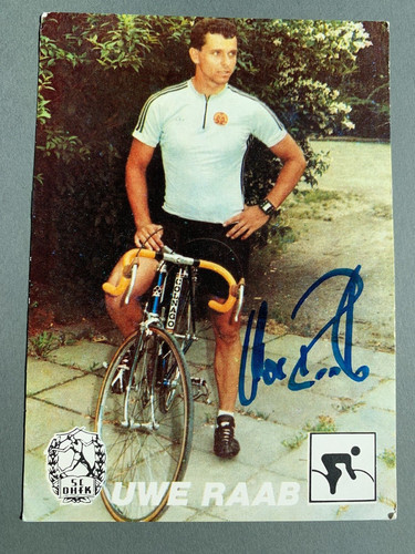 Uwe raab ddr - raab, ddr-radrennfahrer