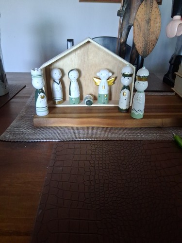 Krippe heilige familie - heilige,