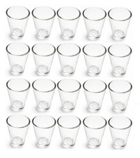 20er Set Schnapsgläser Rund