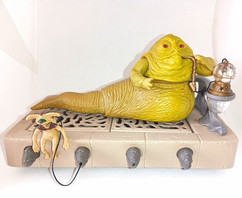 Star wars kenner jabba - star,