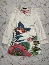 Desigual Damen Mantel weiß