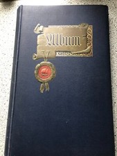 Postkartenalbum, mit AK 1928 