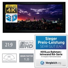 HiViLux 3D/4K/UHD ALU Rahmen