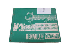 Ersatzteilkatalog: Renault - P.R.821- 2.Ausgabe  SR 410, SR 411,  ma0810081