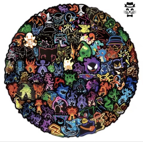 100x pokémon sticker set - 100x,