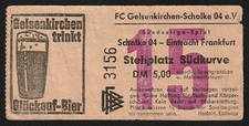 Ticket | 1972/73 | FC Schalke