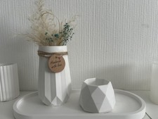 Deko Set Handarbeit, 3 teilig
