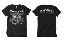 T-Shirt Deutscher Adler Ewige Treue M3 Vaterland Deutschland,Militaria,