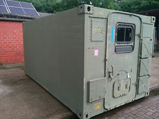 Shelter FM2 Isoliert Container Funk Kabine BW Dornier Container 4,2m x 2,2m Bund