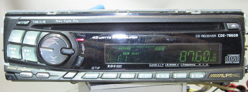 Alpine autoradio cde 7860 - ,