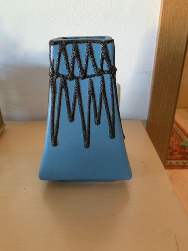 Mid century fat lava - vase, /