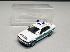 BMW 5er Reihe 5-series E34 535 i Polizei Einsatz Wagen Limousine Herpa H0 1:87