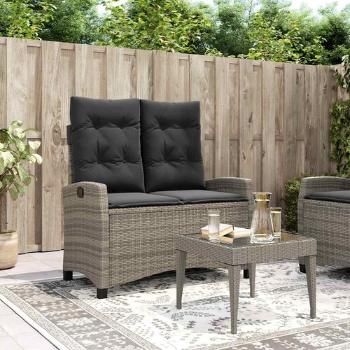 Gartenbank verstellbar mit - verstellbar,