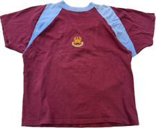 vintage 80s 90s WEST HAM UNITED Football Club SHIRT warm up jersey trikot XL