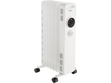 Midea NY1507-20 Öl-Radiator Heizung mit 7 Rippen Frostschutz 1500 Watt bis 10 m²