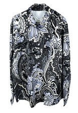 Retro Paisley Herren Hemd
