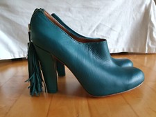 &other stories Echtleder grün Smargd 41 eher 40,5 Neu posh