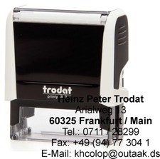 Stempel Firmenstempel