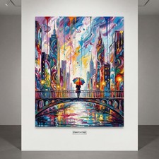 Banksy Umbrella Girl